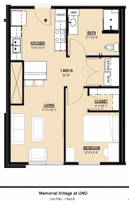 Suite A Floorplan